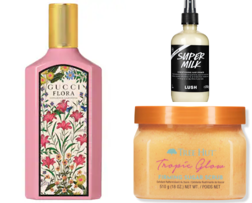 Perfumes 🌹 🌸🍦🍬 cover photo collage