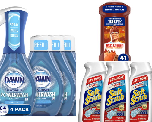 Household Cleaning Must-haves cover photo collage