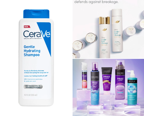 Drugstore GEMS 💎🤯 The best inexpensive haircare we SWEAR by! cover photo collage