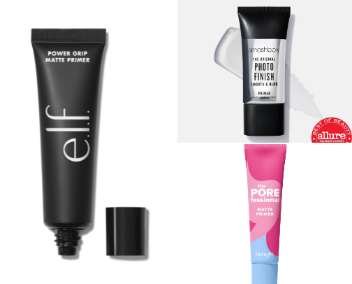 Best Makeup for Oily Skin: Top Primers, Foundations, Powders, Concealers & Setting Sprays cover photo collage