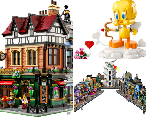 New Lego for 2025 cover photo collage