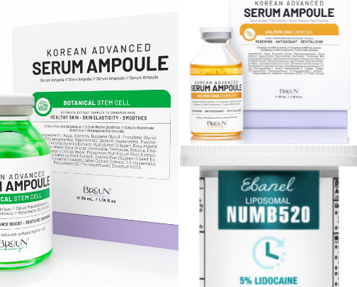 Microneedling & Dermaplaning at home for the skincare guru in your life! cover photo collage