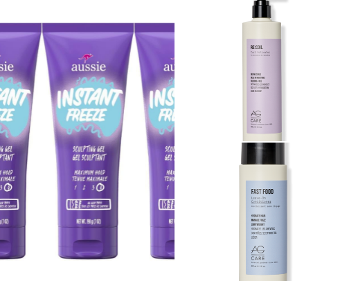 Curly hair products that actually work cover photo collage