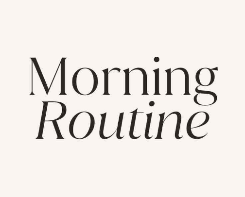 Morning Routine Must-Haves cover photo collage