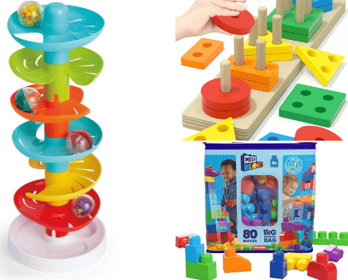 Toys for Toddlers cover photo collage