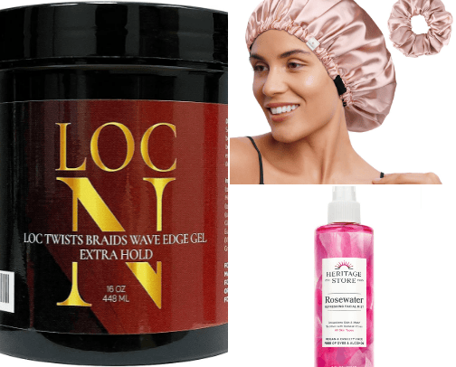 Lover of Locs and Loc Products cover photo collage