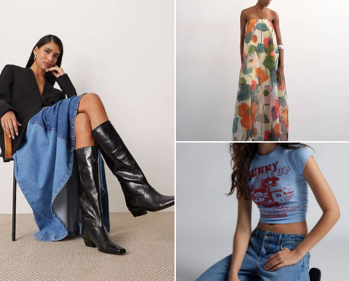 Vogue (Fashion) - The joy of dressing is art cover photo collage