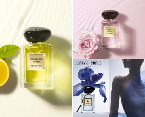 My Sephora/ ARMANI The Waters Editions recs cover photo collage