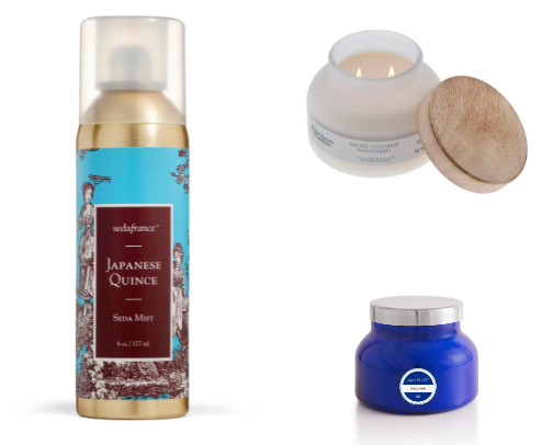 My favorite HOME scents cover photo collage