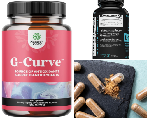 Vitamins & Supplements cover photo collage