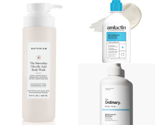 The Best Products to Beat Keratosis Pilaris—for Smooth, Glowing Skin cover photo collage