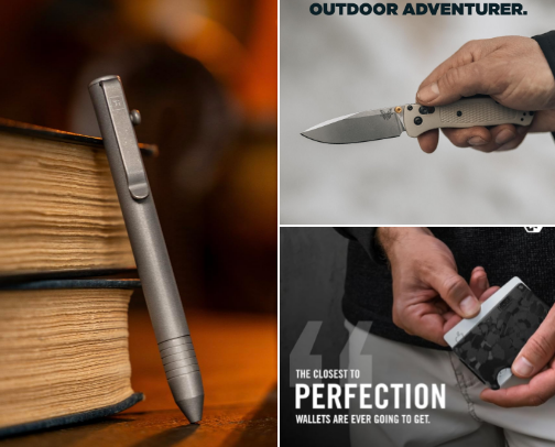 EDC Premium Picks: Elevated Carry cover photo collage