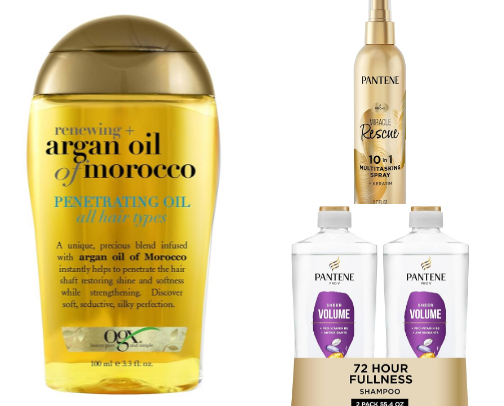 holy grail hair products!🎀 cover photo collage