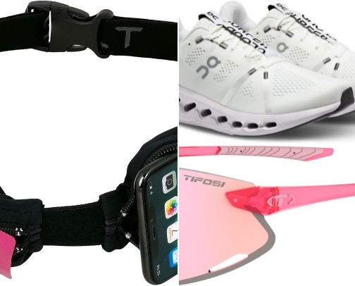 running/work out cover photo collage