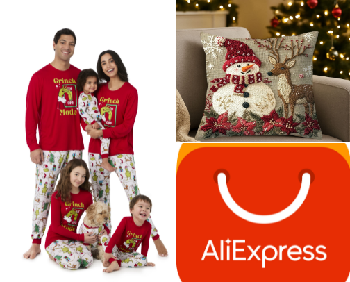 Christmas Shop cover photo collage