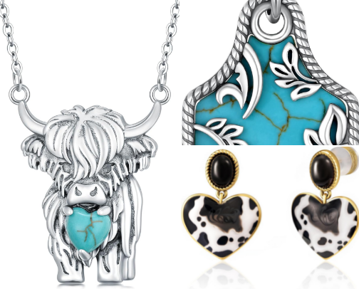 Western jewelry cover photo collage