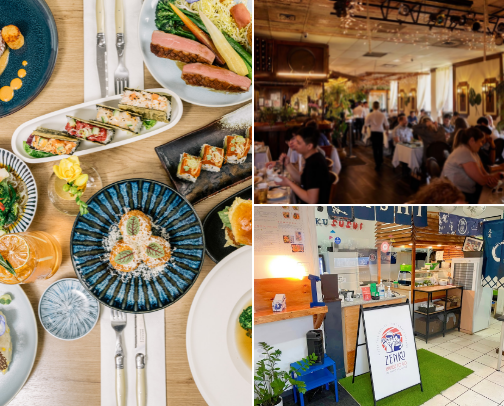 Toronto restaurants I like or keep going back to cover photo collage
