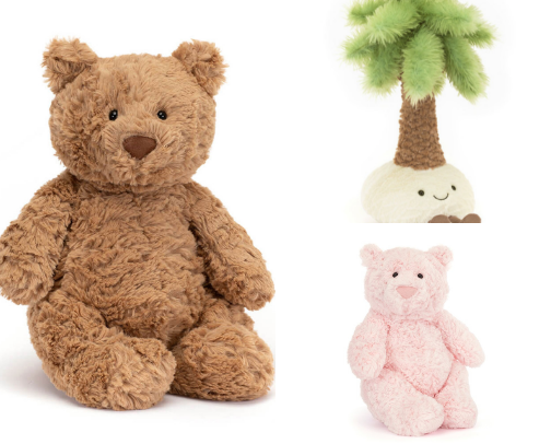 My fav Jellycats cover photo collage