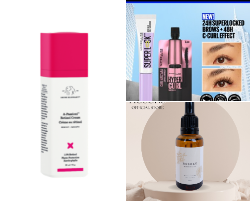 My favorite beauty recs cover photo collage
