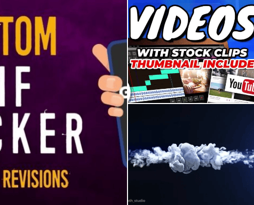 VIDEO & ANIMATION cover photo collage