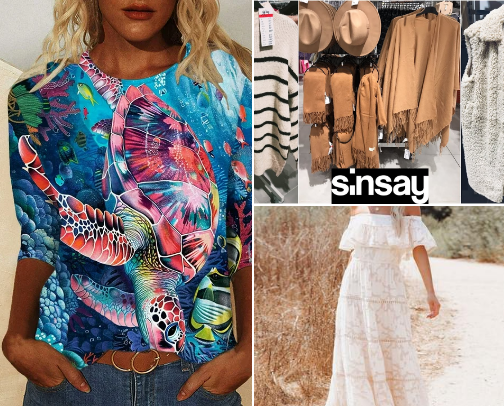 Wardrobe for unique girl cover photo collage
