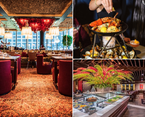 Favorite restaurants cover photo collage