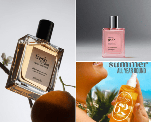 Perfume favs 💋 cover photo collage