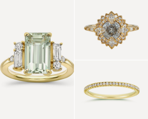 Dream Engagement Rings 💍 cover photo collage