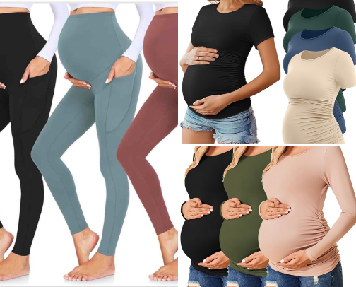 Plus size friendly maternity clothing💞 cover photo collage
