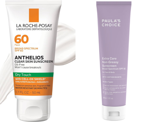 SPF that works with makeup cover photo collage