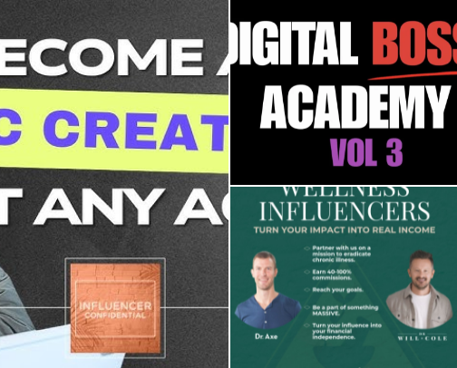 Homespun UGC and Affiliate Marketing Gen X cover photo collage