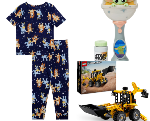 Kids gifts, toys and clothes, under $10!!! cover photo collage