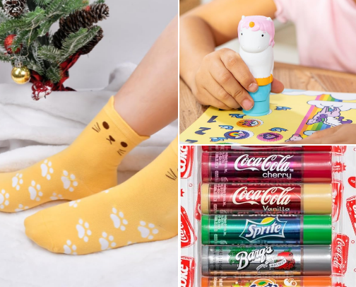 Stocking Stuffers for Kids 🎄🎅 cover photo collage