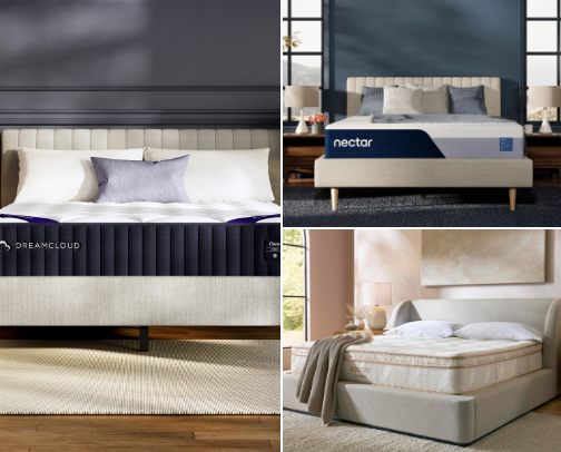 Best-selling Mattresses for Cooling and Comfort with 365 Night Trial cover photo collage