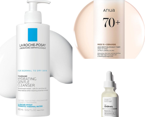 Best Skincare for Dry Skin That Actually Works ✨ cover photo collage