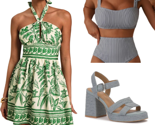 Fashion and Sunshine: Ultimate Beach Vacation Fashion Must-Buys cover photo collage