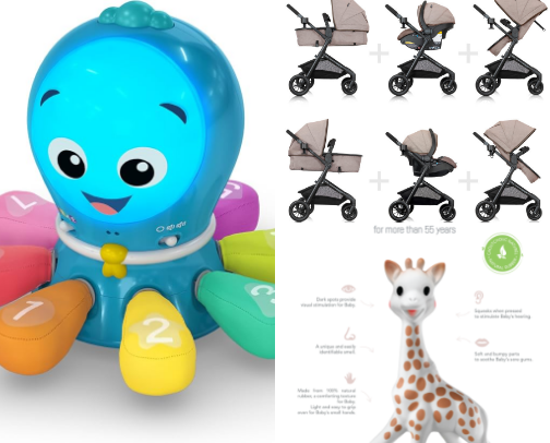 Baby must haves cover photo collage