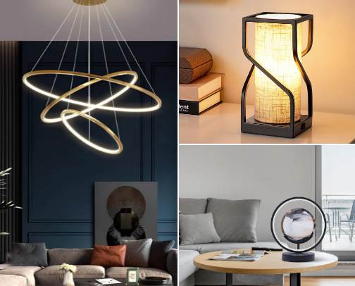 Stunning Modern Lighting - Awe Inspiring Style cover photo collage