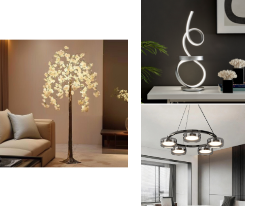 Stunning Modern Lighting - Awe Inspiring Style cover photo collage