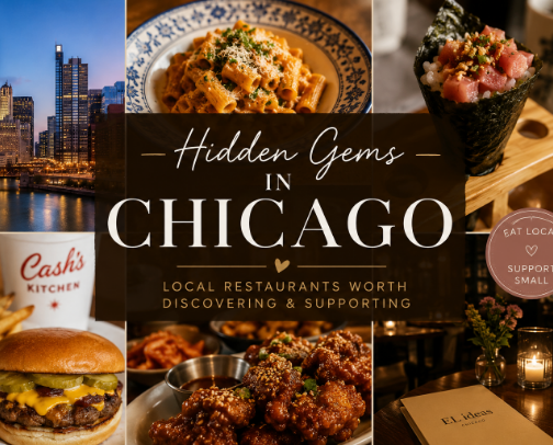 15 Hidden Gem Restaurants in Chicago Worth the Hype cover photo collage