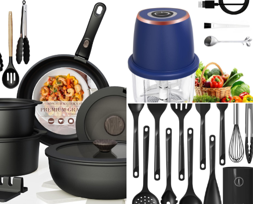 5 Essential Kitchen Section Sets for Effortless & Aesthetic Cooking cover photo collage