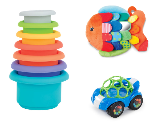 Tiny Hands, Big Fun | Baby Toys 0-6 Months! cover photo collage