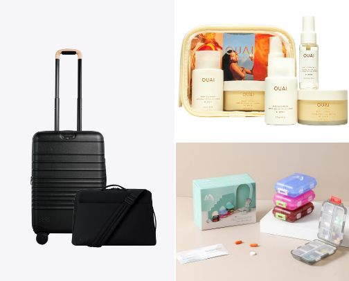 Travel essentials cover photo collage