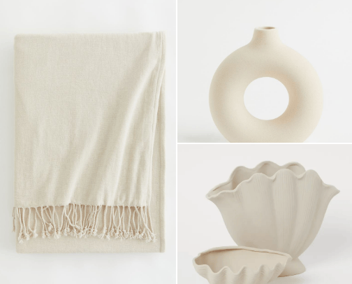H&M inspiring home decor✨ cover photo collage
