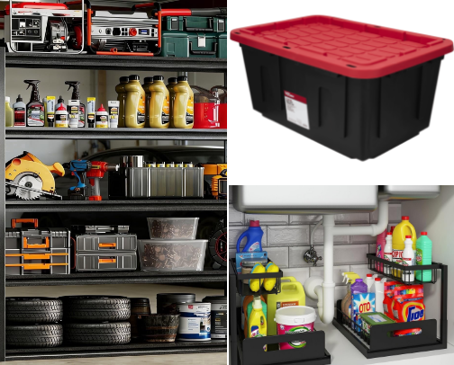Home Organization cover photo collage