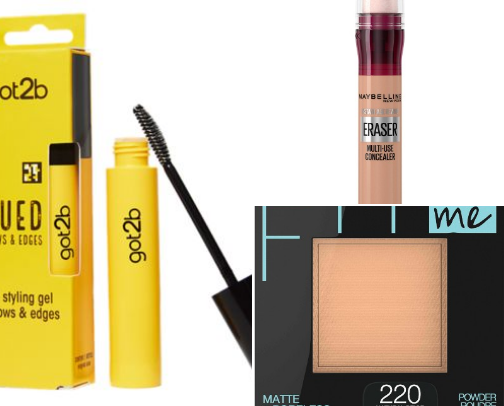 Makeup/No Makeup Look cover photo collage