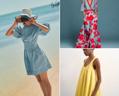 Spring dresses 💐 cover photo collage