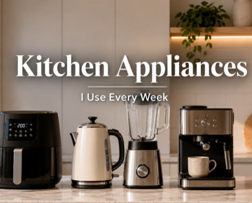 Best Kitchen Appliances Actually Used Every Week (UK) cover photo collage