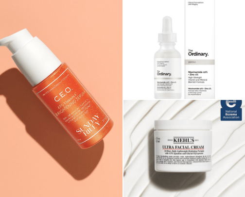 Skincare Essentials cover photo collage