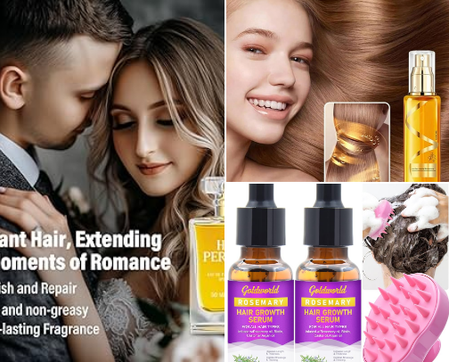 Hair Care Essentials... cover photo collage